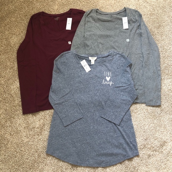LOFT Long Sleeve Tees